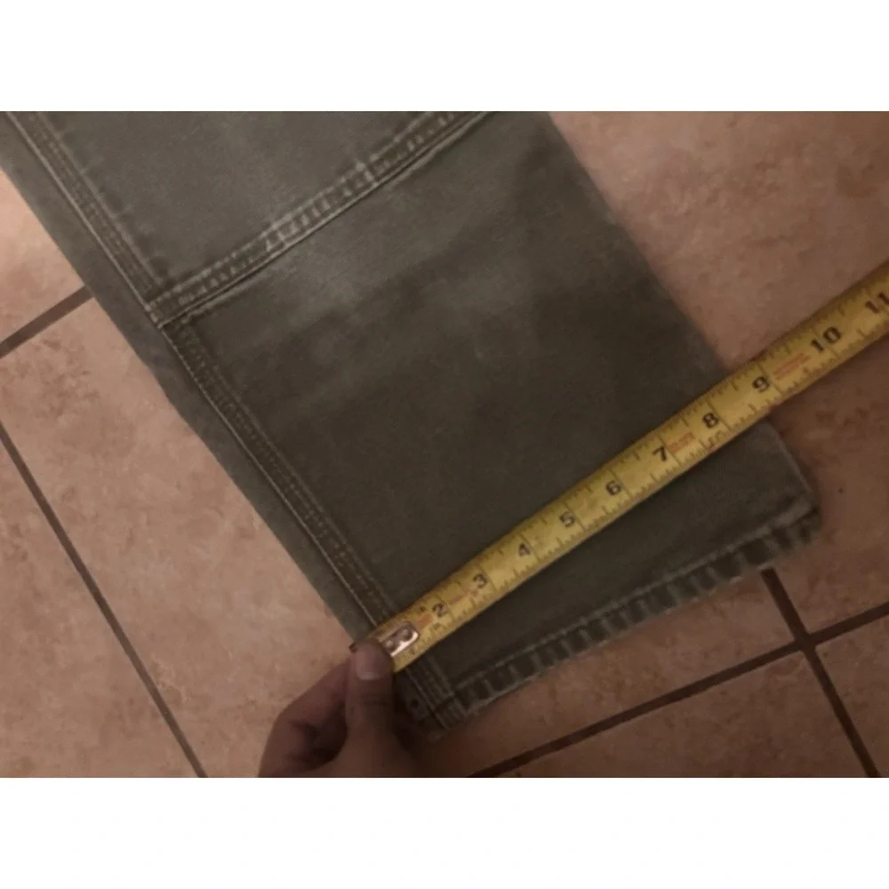90's Vintage Carhartt Men's Double Knee Pants 36x30 Gray, Workwear 102802-029